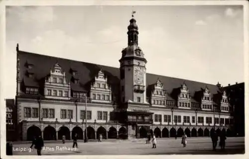 Ak Leipzig in Sachsen, Altes Rathaus