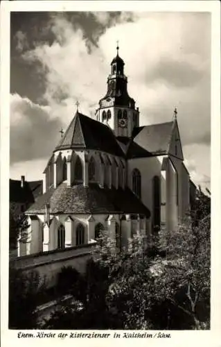 Ak Kaisheim in Schwaben Bayern, Ehemalige Kirche der Zisterzienser, NO-Ansicht , Klosterbasilika