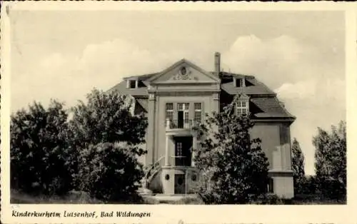 Ak Bad Wildungen in Nordhessen, Kinderkurheim Luisenhof