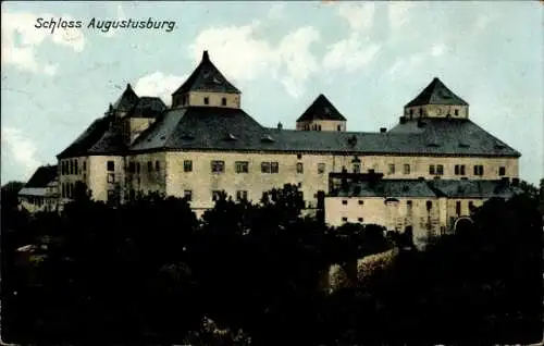 Ak Augustusburg im Erzgebirge, Schloss Augustusburg