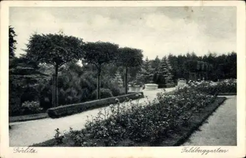 Ak Görlitz in der Lausitz, Feldberggarten