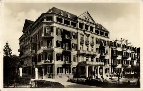 Ak Františkovy Lázně Franzensbad Reg. Karlsbad, Hotel Königsvilla