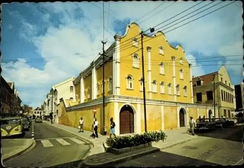 Ak Willemstad Nordbrabant Niederlande, jüdische Synagoge