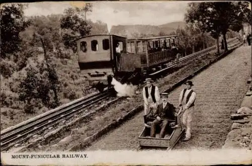 Ak Insel Madeira Portugal, Bergbahn