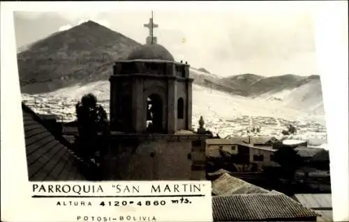 Ak Potosí Bolivien, Parroquia San Martin
