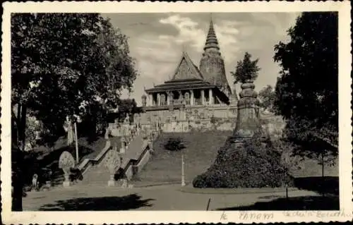 Ak Phnom Penh Kambodscha, Pagode Watt Phnom