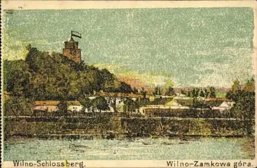 Ak Vilnius Wilna Wilno Litauen, Schlossberg