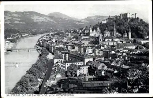 Ak Salzburg in Österreich, Panorama