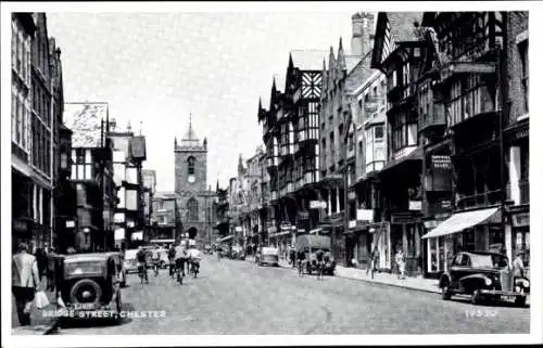 Ak Chester Cheshire England, Bridge Street