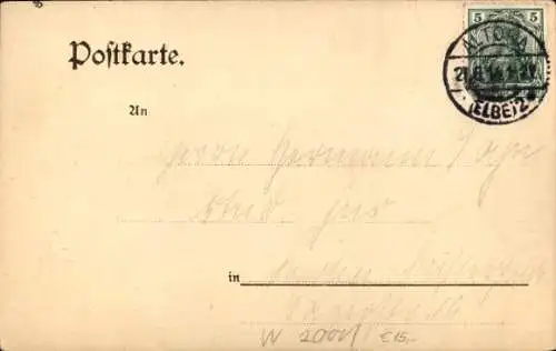 Künstler Ak Hamburg Altona, 15. Deutscher Spielkongress, 19.-22. Juni 1914