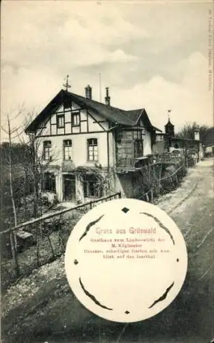 Ak Grünwald bei München, Gasthaus zum Lindenwirth