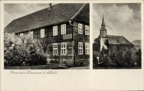 Ak Limmer Alfeld an der Leine, Gebäude, Kirche