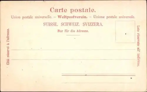Wappen Ak Kanton Neuenburg Schweiz, Laubblatt, Weintrauben