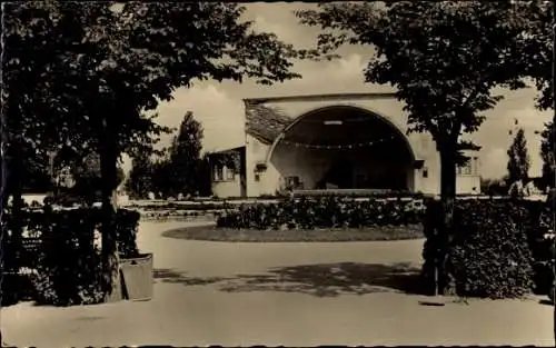 Ak Ostseebad Zinnowitz auf Usedom, Konzertplatz, Bühne