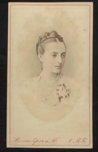 CdV Großherzogin Anastasia v. Mecklenburg-Schwerin, geb. Michailnowna Romanow v. Rußland