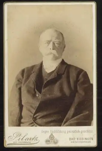 Cabinet Foto Fürst Otto von Bismarck