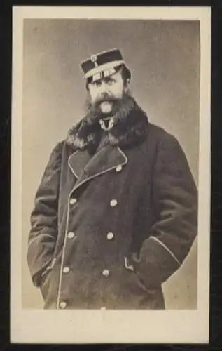 CdV Portrait Kronprinz Albert von Sachsen
