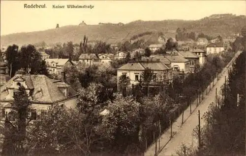 Ak Radebeul in Sachsen, Kaiser Wilhelm Straße