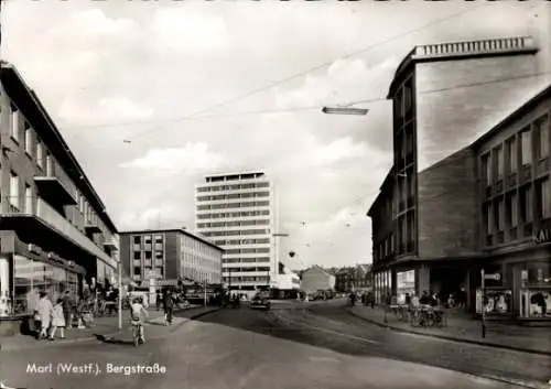 Ak Marl im Ruhrgebiet, Bergstraße