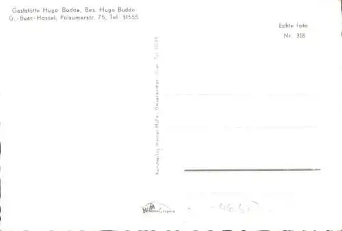 Ak Hassel Buer Gelsenkirchen im Ruhrgebiet, Gaststätte, Polsumerstraße 75