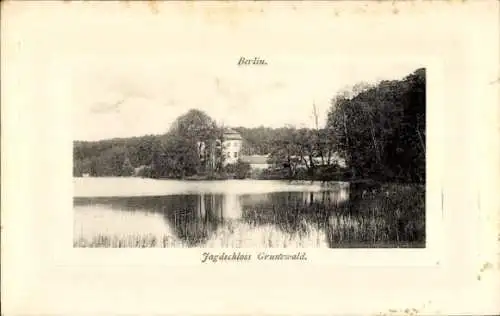 Ak Berlin Zehlendof Dahlem, Jagdschloss Grunewald