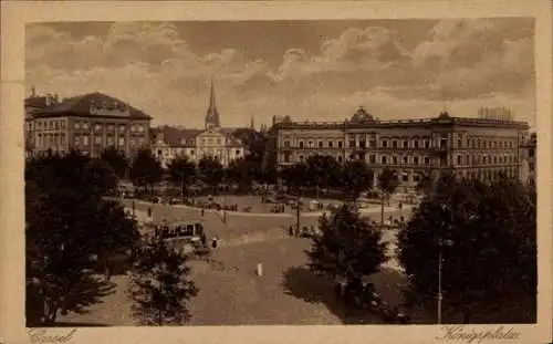 Ak Kassel in Hessen, Königsplatz