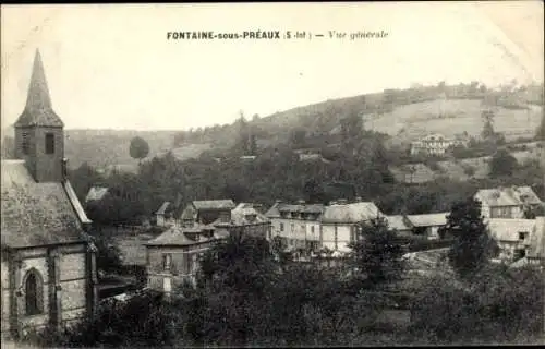 Ak Fontaine sous Préaux Seine Maritime, Gesamtansicht