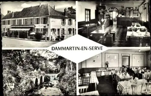 Ak Dammartin und Serve Yvelines, Hotel-Restaurant de l'Etoile, Bar, Pont de l'Arche
