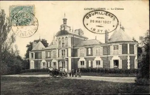 Ak Goupillières Yvelines, Le Château