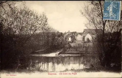 Ak Guernes-Yvelines, Eine Ecke des Landes