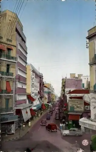 Ak Oran Algerien, Rue General Leclerc