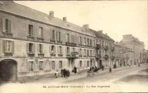 Ak Luc sur Mer Calvados, Rue Guynemer