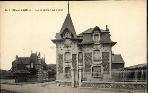 Ak Luc sur Mer Calvados, Carrefour de Est
