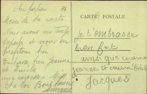 Ak Lion sur Mer Calvados, Garnelenfischen