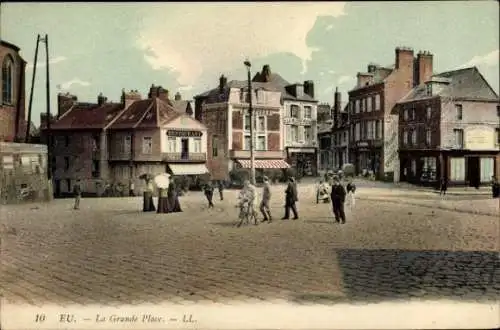 Ak Eu Seine Maritime, Grande Place