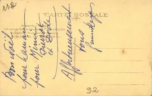 Ak Billancourt Hauts de Seine, Brauerei