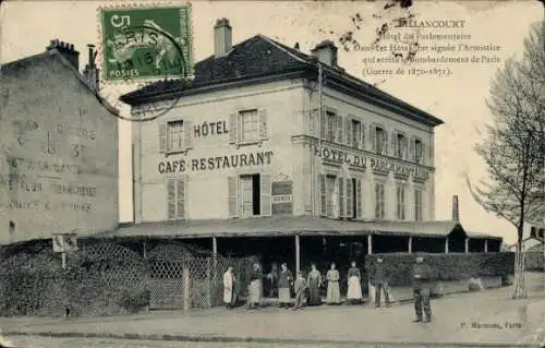 Ak Billancourt Hauts de Seine, Hotel-Restaurant du Parlementaire