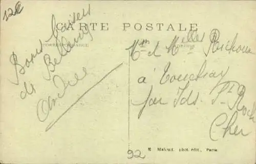 Ak Bellevue Hauts de Seine, Grande Rue