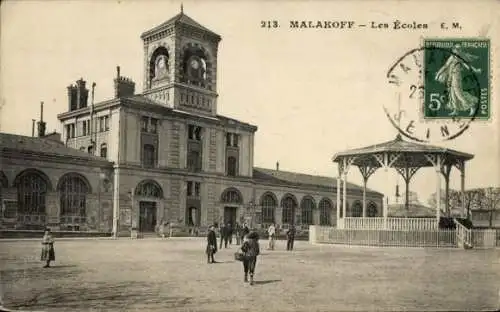 Ak Malakoff Hauts de Seine, Schulen