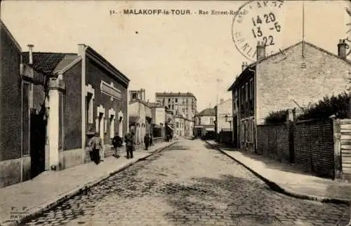 Ak Malakoff Hauts de Seine, Rue Ernest Renan