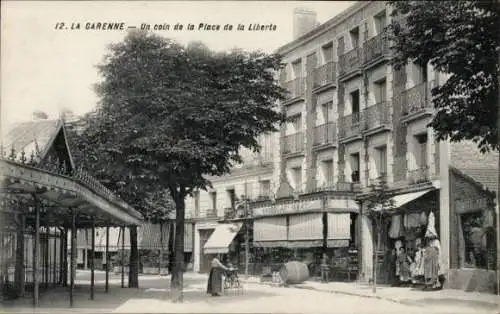 Ak La Garenne Colombes Hauts de Seine, Place de la Liberte