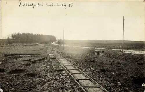 Foto Ak Leintrey Meurthe et Moselle, Feldbahn