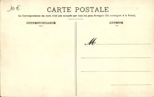 Ak Villefranche sur Saône Rhône, Rue Nationale, Porte d'Anse