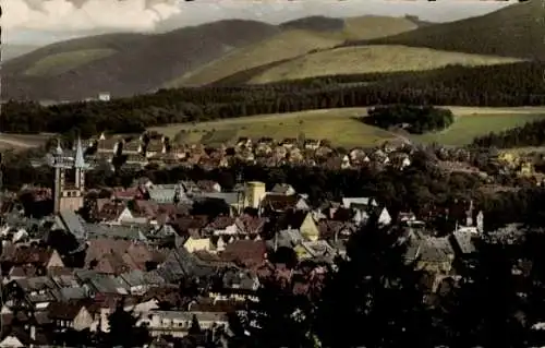 Ak Goslar am Harz, Blick vom Steinberg, Gesamtansicht