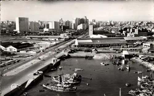 Ak Casablanca Marokko, Hafen, Boulevard du 4 Zouaves