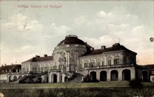 Ak Stuttgart in Württemberg, Schloss Solitude