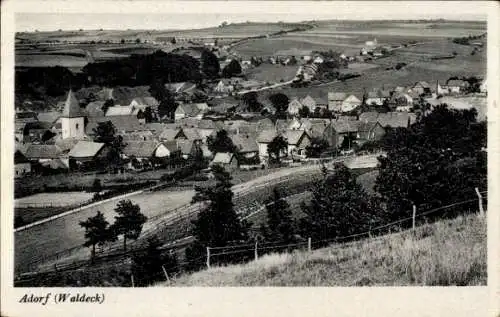 Ak Adorf Diemelsee Hessen, Gesamtansicht