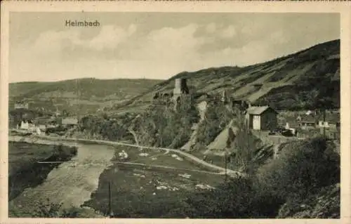 Ak Heimbach in der Eifel, Panorama