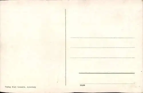 Ak Arenberg Koblenz am Rhein, Kirche, Innenansicht