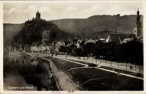 Ak Cochem an der Mosel, Burg Kochem